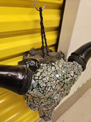 Koeienschedel, Decoratief, Glas
